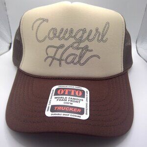 Cowgirl Hat Trucker Hat